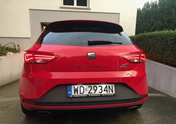Seat Leon cena 59900 przebieg: 187000, rok produkcji 2014 z Warszawa małe 92